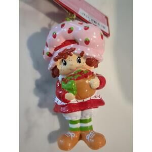 Strawberry Shortcake With Berries Ornament, 3.3"
